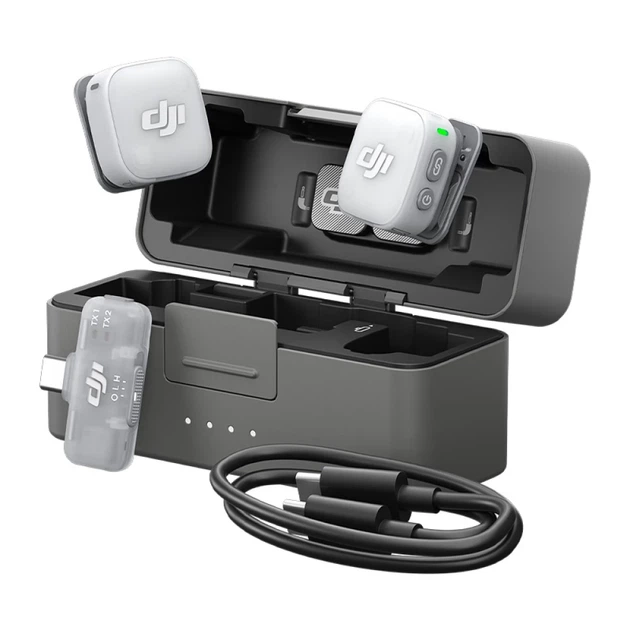 Микрофонная система DJI Mic Mini 2 2TX + 1RX + кейс (CP.RN.00000532.01) - Фото 7 Микрофонная система DJI Mic Mini 2 2TX + 1RX + кейс (CP.RN.00000532.01) - изображение 7
