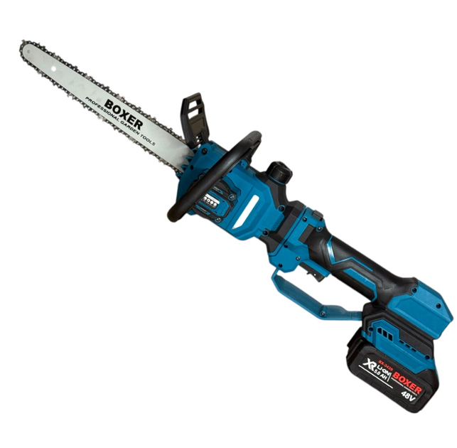 Аккумуляторная высотная пила BOXER BX-3439 48V 5Ah с телескопической штангой 70-100 см, шина 30 см - изображение 4