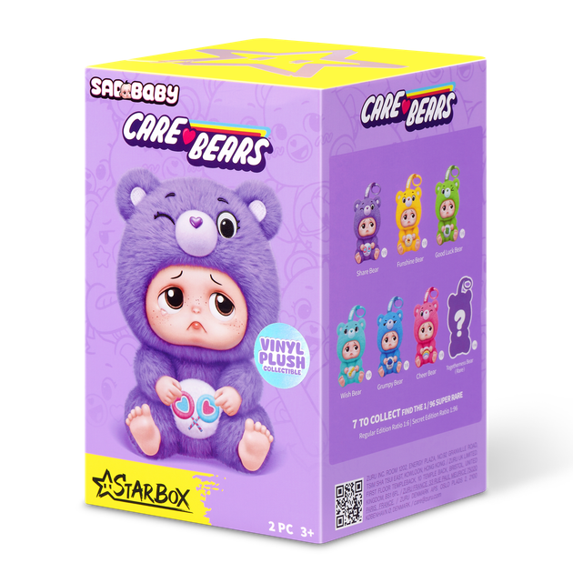 Коллекционная мягкая игрушка‑сюрприз Star box Sad Baby Серия Care Bears (17903UQ1) - изображение 2