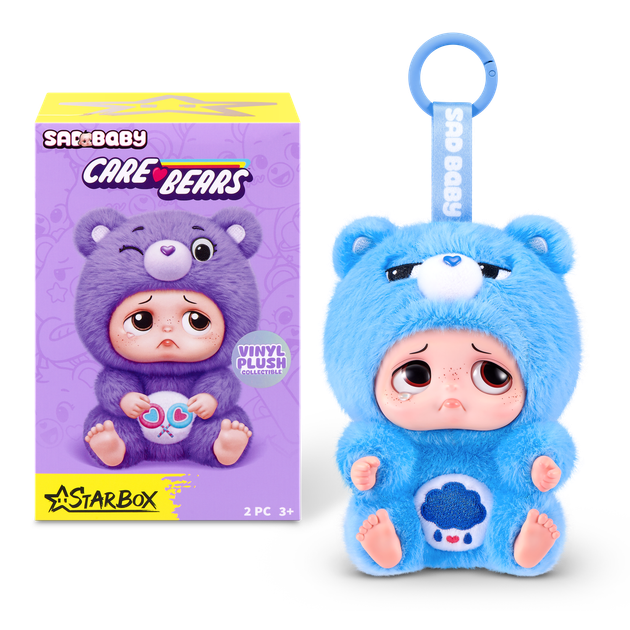 Коллекционная мягкая игрушка‑сюрприз Star box Sad Baby Серия Care Bears (17903UQ1) - изображение 6