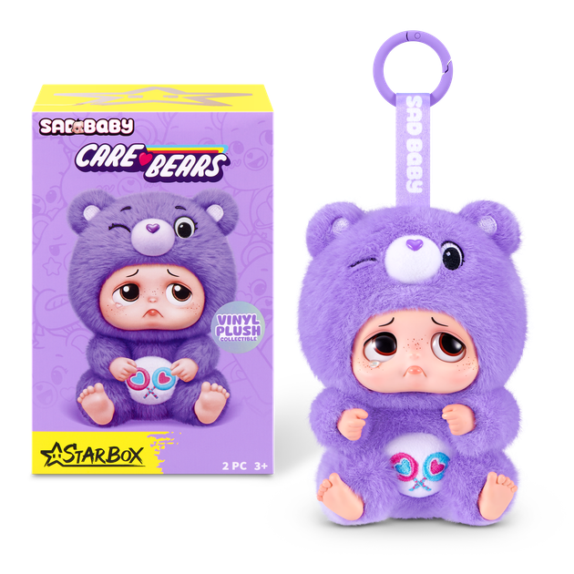 Коллекционная мягкая игрушка‑сюрприз Star box Sad Baby Серия Care Bears (17903UQ1) - изображение 8