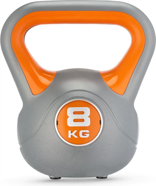 Гиря Gymtek 8 кг Помаранчева (5907766662471) - Фото 1 Гиря Gymtek 8 кг Помаранчева (5907766662471) - зображення 1