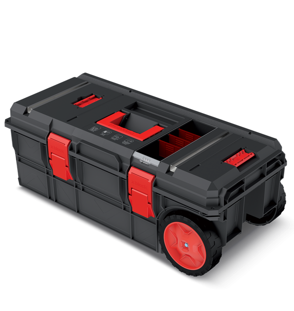 Ящик для инструментов на колесах Kistenberg X BLOCK WAGON LOG 80 KXB8040WF - Фото 1 Ящик для инструментов на колесах Kistenberg X BLOCK WAGON LOG 80 KXB8040WF - изображение 1