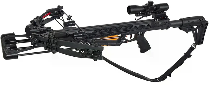 Блочний арбалет Man Kung XB62 Hector Black KIT — потужний арбалет для досвідчених стрільців - Фото 2 Блочний арбалет Man Kung XB62 Hector Black KIT — потужний арбалет для досвідчених стрільців - изображение 2