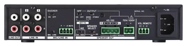 Wzmacniacz mocy Tascam MA-BT240 Miksujacy 240W (4907034135097) - Zdjęcie 3 Wzmacniacz mocy Tascam MA-BT240 Miksujacy 240W (4907034135097) - obraz 3