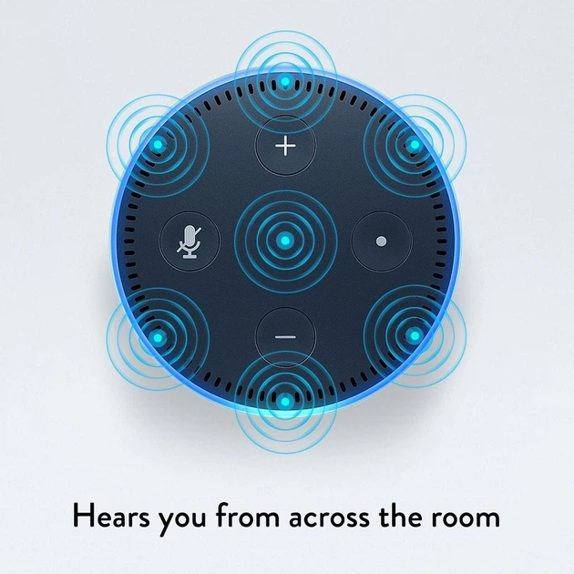 Смарт-колонка, Amazon Echo Dot (2-ое поколение) - черная (echo_dot