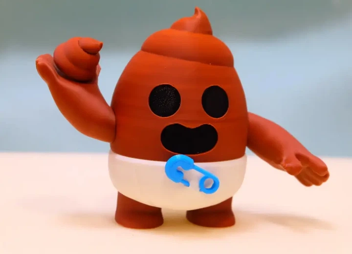 Фигурка Brawl Stars Poop Spike — коллекционная игрушка Спайк, декоративная статуэтка для поклонников Brawl Stars. - изображение 4