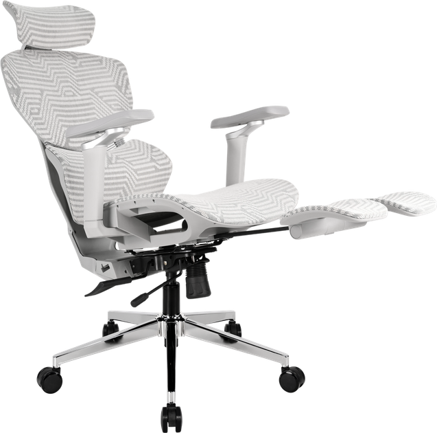 Геймерское кресло GT Racer X-7002 Gray/Gray/Light Gray (Massage) - Фото 5 Геймерское кресло GT Racer X-7002 Gray/Gray/Light Gray (Massage) - изображение 5