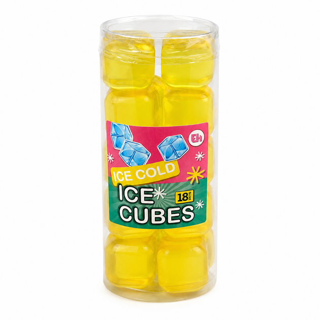 Многоразовые охлаждающие кубики для напитков Ice Cold Ice Cubes 18 шт - Фото 1 Многоразовые охлаждающие кубики для напитков Ice Cold Ice Cubes 18 шт - изображение 1