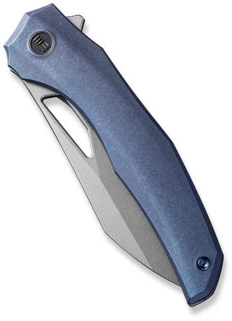 Нож складной туристический Weknife Ignio Mystery Box 8.39 см CPM 20CV / 6AL4V Синий (WE22042B-3 MB) - изображение 6