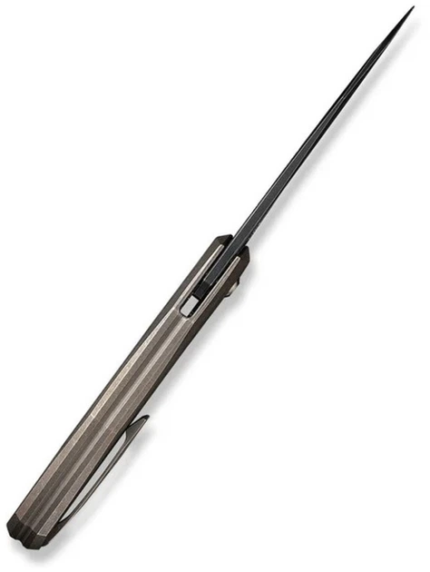 Нож складной туристический Weknife Ignio Mystery Box 8.4 см CPM 20CV / 6AL4V Бронзовый (WE22042B-2 MB) - Фото 4 Нож складной туристический Weknife Ignio Mystery Box 8.4 см CPM 20CV / 6AL4V Бронзовый (WE22042B-2 MB) - изображение 4