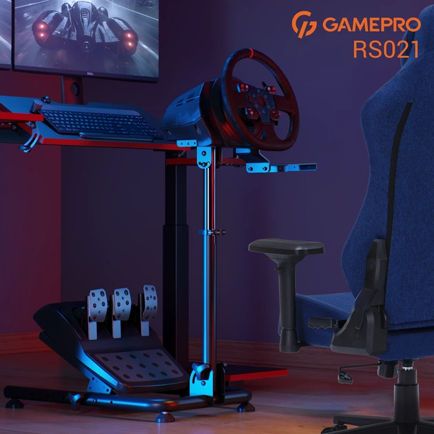 Ігрове крісло кокпіт GamePro RS021 - изображение 15