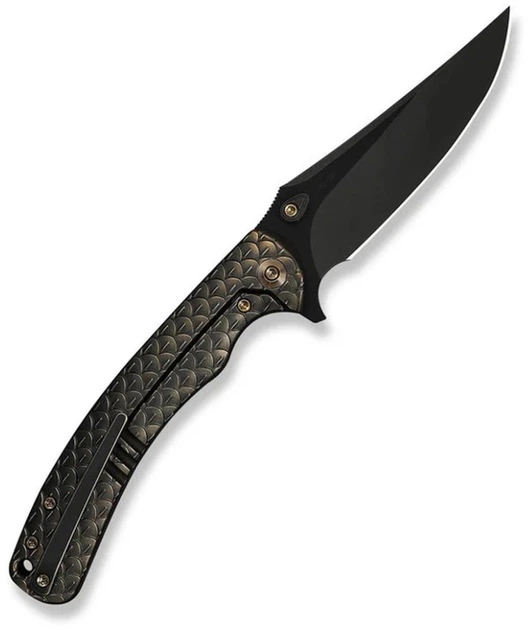 Нож складной туристический Weknife Dracarys 9.1 см Böhler M390 / 6AL4V Бронзово-черный (WE25061B-4) - Фото 2 Нож складной туристический Weknife Dracarys 9.1 см Böhler M390 / 6AL4V Бронзово-черный (WE25061B-4) - изображение 2