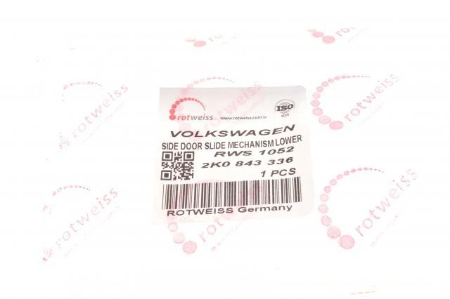 Ролик двери (боковой/средний) VW Caddy 03- (R) (2K0843336) RWS1052 , Rotweiss - Фото 7 Ролик двери (боковой/средний) VW Caddy 03- (R) (2K0843336) RWS1052 , Rotweiss - изображение 7