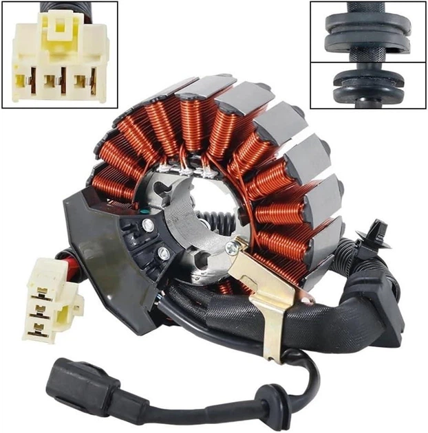 Генератор Cтатор магнето Yamaha NMAX 155 V2 Aerox 155 NVX 155) 2020–2025 2021 2022 2023 2024 - изображение 2