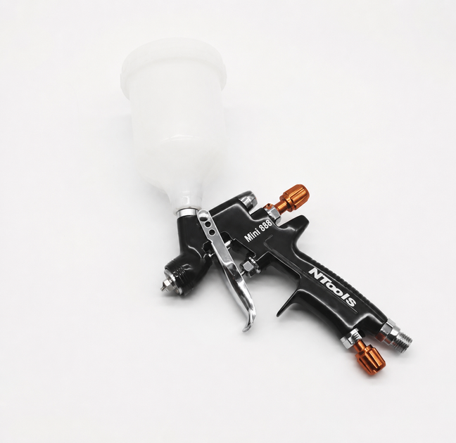 Пневматичний фарбопульт DeVilbiss SRI Pro Lite Mini Jet HVLP - Фото 1 Пневматичний фарбопульт DeVilbiss SRI Pro Lite Mini Jet HVLP - зображення 1