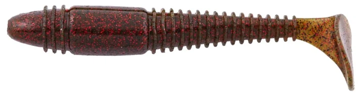 Виброхвост Tioga FAT 3.9in PA03 резиновый 10 см 5 шт (набор 5 шт) - изображение 2