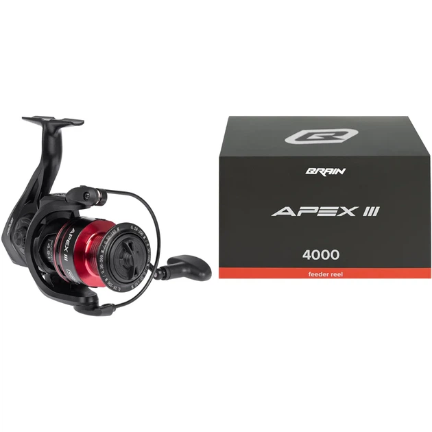 Катушка Brain Apex III Feeder 4000 5+1BB 4.9:1 Black - Фото 6 Катушка Brain Apex III Feeder 4000 5+1BB 4.9:1 Black - изображение 6