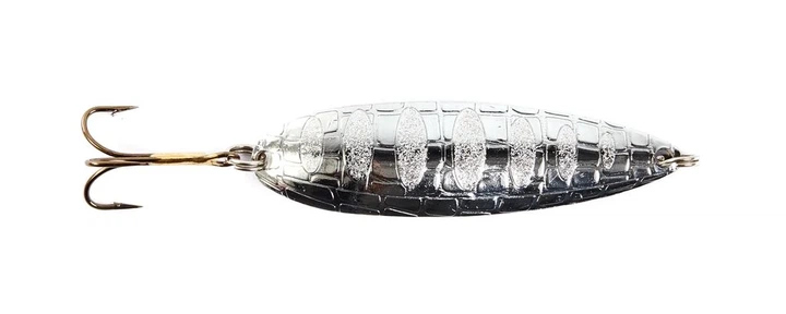 Колеблющаяся блесна Lucky John CROCO SPOON 86x26 мм рельефная поверхность цвет 4 - Фото 2 Колеблющаяся блесна Lucky John CROCO SPOON 86x26 мм рельефная поверхность цвет 4 - изображение 2