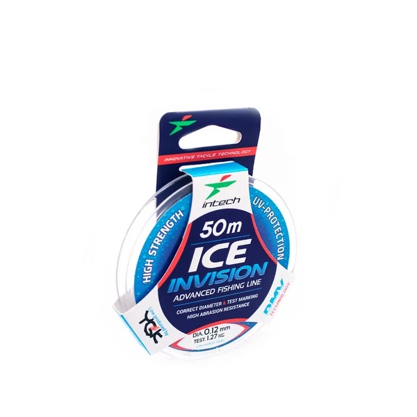 Волосінь Intech ICE-Line 50m 0,14mm 1,71kg прозора монофільна - Фото 1 Волосінь Intech ICE-Line 50m 0,14mm 1,71kg прозора монофільна - зображення 1