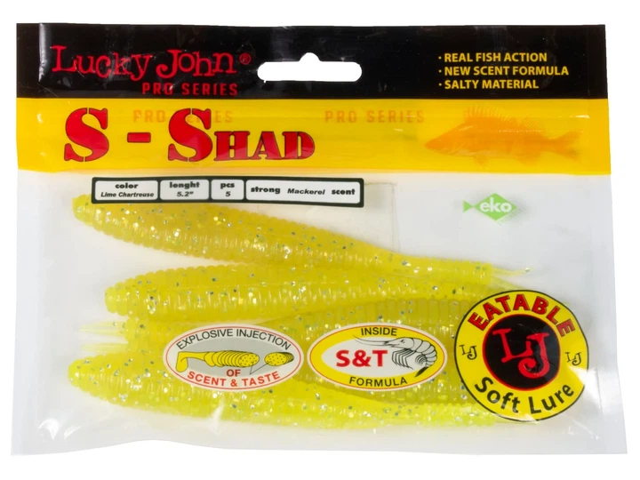 Слаг S-Shad 5,2" м'яка резина їстівна колір 071 - Фото 3 Слаг S-Shad 5,2" м'яка резина їстівна колір 071 - зображення 3