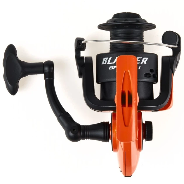 Катушка безынерционная Salmo Blaster BP SPIN 1 3000FD передний фрикцион латунь-алюминий графитовая - Фото 8 Катушка безынерционная Salmo Blaster BP SPIN 1 3000FD передний фрикцион латунь-алюминий графитовая - изображение 8