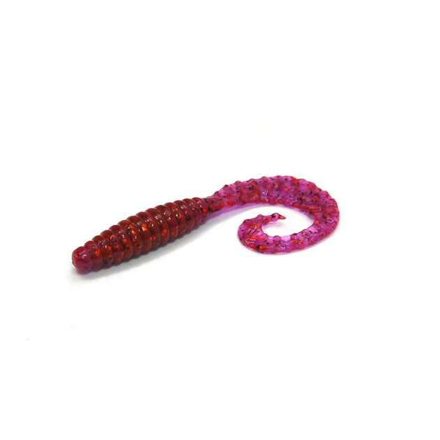 Твистер Bait Breath Curly Grub 3,5" Ur29 Хамелеон/Красное семя силикон 10 шт - Фото 1 Твистер Bait Breath Curly Grub 3,5" Ur29 Хамелеон/Красное семя силикон 10 шт - изображение 1