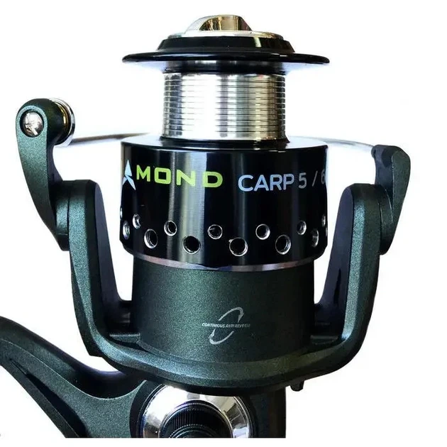 Катушка безінерційна Salmo DIAMOND CARP 5 з бейтранером карбопласт чорна - Фото 4 Катушка безінерційна Salmo DIAMOND CARP 5 з бейтранером карбопласт чорна - зображення 4