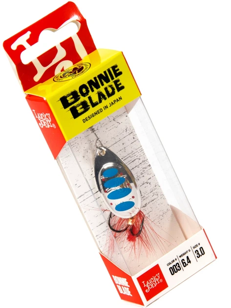 Блесна вращающаяся Lucky John Bonnie Blade 3 6,4 г латунь цвет 003 - Фото 3 Блесна вращающаяся Lucky John Bonnie Blade 3 6,4 г латунь цвет 003 - изображение 3