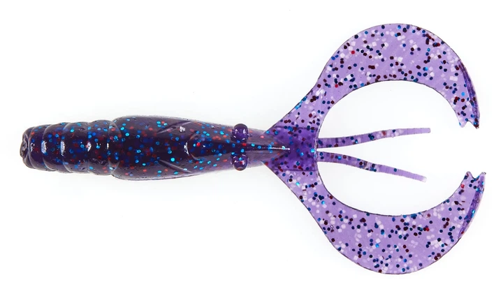 Твістери їстівні LJ Pro Series Curly Shrimp 3,0in S63 силіконові 10 шт (набір 10 шт) - зображення 2