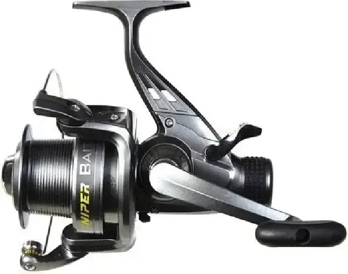 Катушка безынерционная Salmo Sniper BAITFEEDER 4 40BR 3040BR с бейтраннером черная - Фото 2 Катушка безынерционная Salmo Sniper BAITFEEDER 4 40BR 3040BR с бейтраннером черная - изображение 2