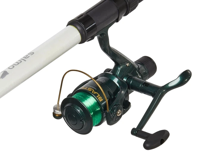 Удочка телескопическая Salmo Blaster TELEROD SET 4.0 композит 4 м черная - изображение 4