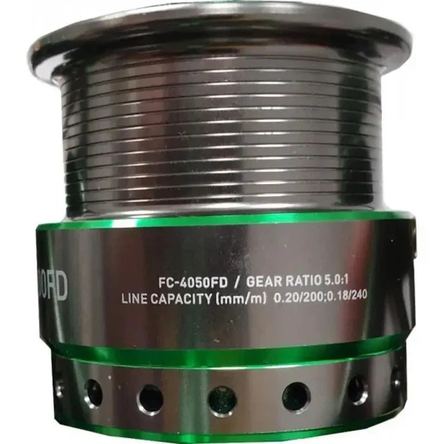 Катушка безынерционная Feeder Concept TURNAMENT 5000FD передний фрикцион латунь 449 г - изображение 9
