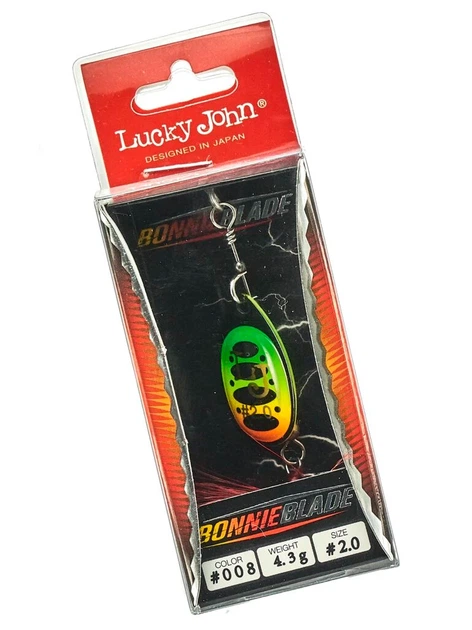 Блесна вращающаяся Lucky John Bonnie Blade 2 4,3 г латунь цвет 008 - Фото 2 Блесна вращающаяся Lucky John Bonnie Blade 2 4,3 г латунь цвет 008 - изображение 2