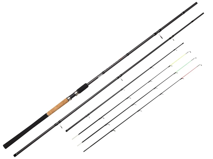 Фідерне вудилище Salmo Diamond FEEDER 120 середньошвидке углеволокно 3.90 м - Фото 1 Фідерне вудилище Salmo Diamond FEEDER 120 середньошвидке углеволокно 3.90 м - зображення 1
