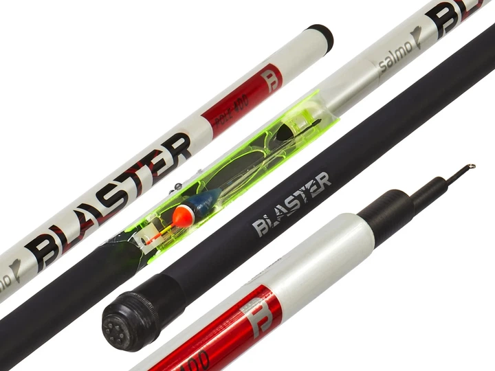 Поплавковое удилище Salmo Blaster POLE SET 4.0 композитное телескопическое 4,0 м с противоскользящей рукояткой - изображение 2