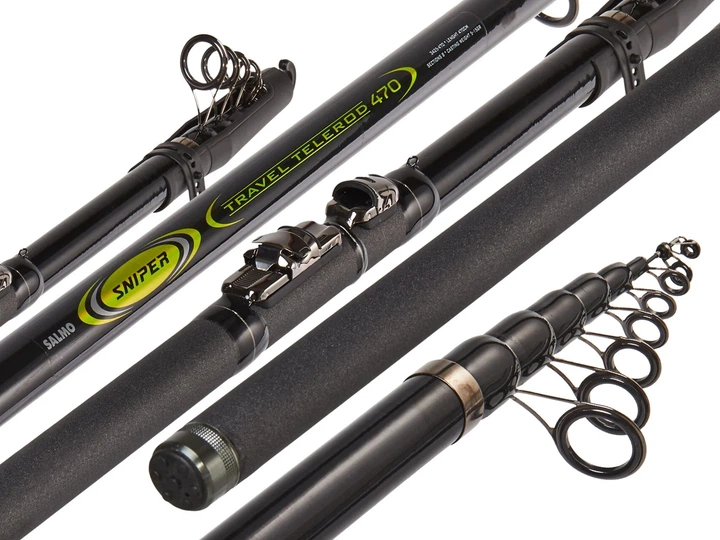 Удилище поплавкове Salmo Sniper TRAVEL TELEROD 4.70 м композит середній строй з чохлом - Фото 2 Удилище поплавкове Salmo Sniper TRAVEL TELEROD 4.70 м композит середній строй з чохлом - зображення 2