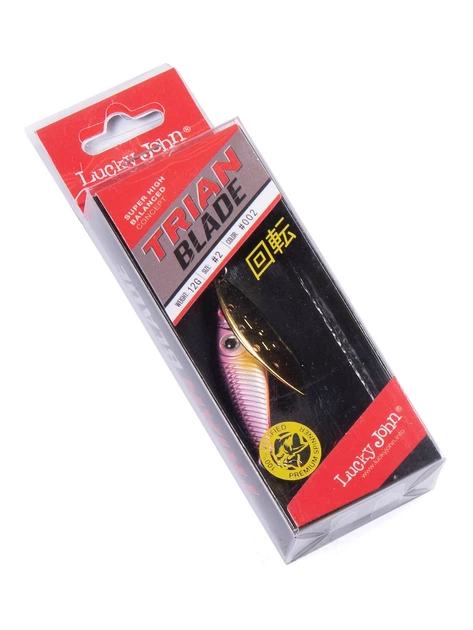 Блесна оберталка Lucky John Trian Blade Long 12 г латунь цвет 002 - Фото 2 Блесна оберталка Lucky John Trian Blade Long 12 г латунь цвет 002 - изображение 2