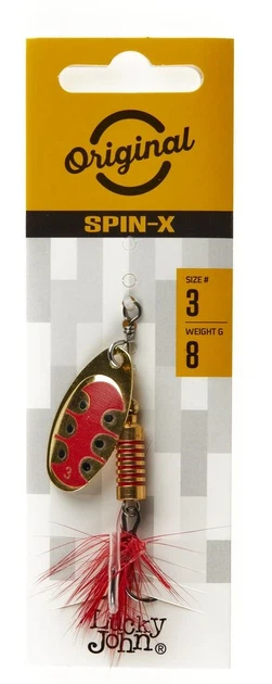 Обертающая блесна Lucky John SPIN X ROUND 03 8 г GX1 универсального применения - Фото 3 Обертающая блесна Lucky John SPIN X ROUND 03 8 г GX1 универсального применения - изображение 3