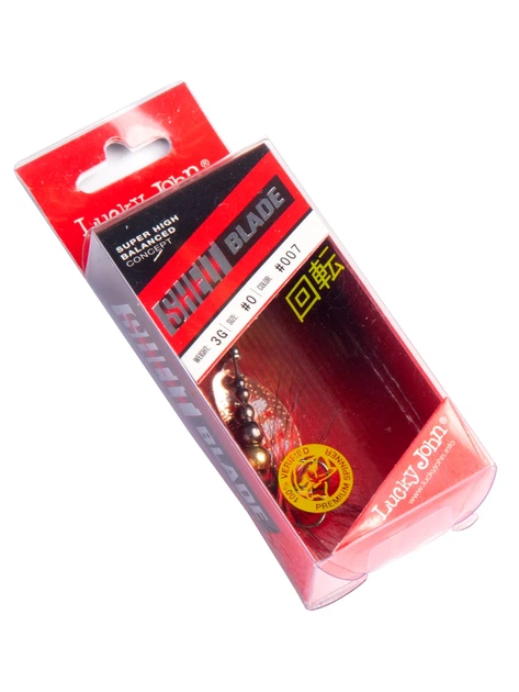 Блесна оберталка Lucky John SHELT BLADE 3,0 г латунь цвет 7 - изображение 3