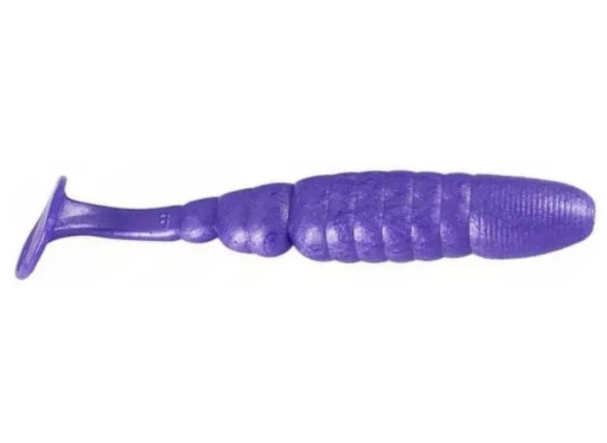 Виброхвост Bait Breath T.T.Shad 2,8" S356 SABER Purple glow съедобный силикон 7 шт - Фото 1 Виброхвост Bait Breath T.T.Shad 2,8" S356 SABER Purple glow съедобный силикон 7 шт - изображение 1