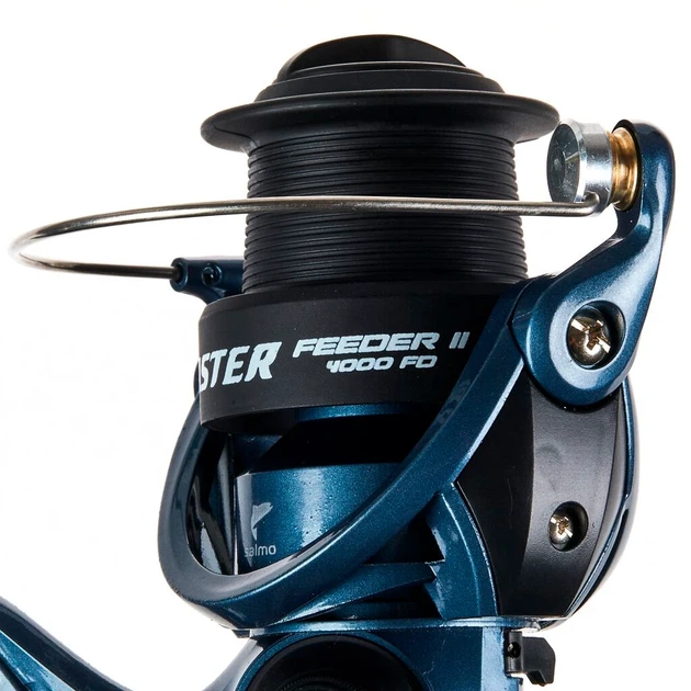 Катушка безынерционная Salmo Blaster FEEDER II 1 40FD передний фрикцион латунь-алюминий карбопласт графит - Фото 7 Катушка безынерционная Salmo Blaster FEEDER II 1 40FD передний фрикцион латунь-алюминий карбопласт графит - изображение 7