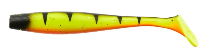 Віброхвіст Lucky John Kubira Swim Shad 5" PG14 м'яка приманка 3D ефект - зображення 3