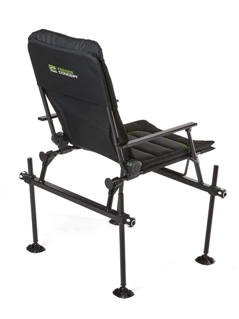 Кресло фидерное COMFORT 59x54x58/83 см 500D полиэстер Черный - изображение 3