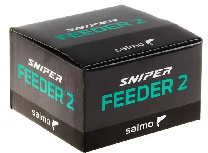 Котушка безінерційна Salmo Sniper FEEDER 5000FD/2250FD чорна - Фото 11 Котушка безінерційна Salmo Sniper FEEDER 5000FD/2250FD чорна - зображення 11