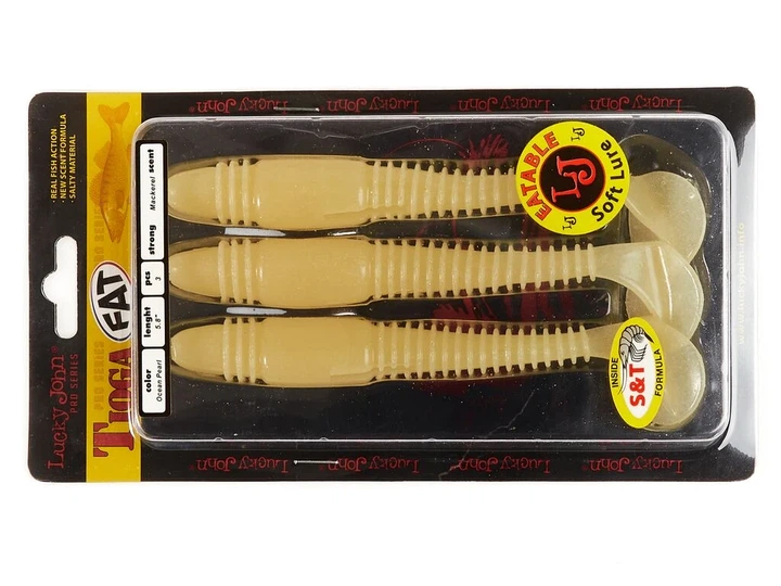 Віброхвіст LJ Pro Series TIOGA FAT 5.8in 033 пластик 14,7 см 3 шт (набір 3 шт) - зображення 3