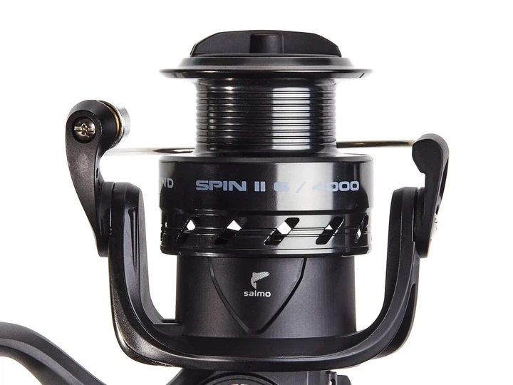 Катушка безінерційна Salmo Diamond SPIN II 4000FD карбопласт, алюміній, літо - Фото 5 Катушка безінерційна Salmo Diamond SPIN II 4000FD карбопласт, алюміній, літо - зображення 5