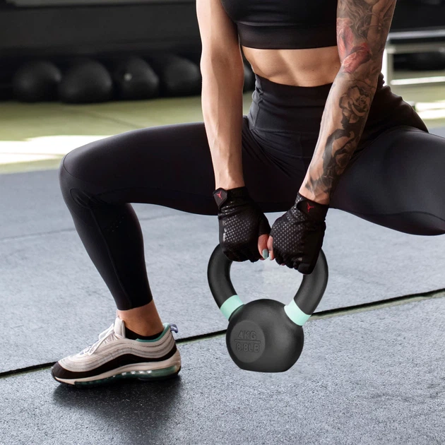Гиря Gymtek G-42586 чавунна 4 кг Чорна (5905884425862) - Фото 12 Гиря Gymtek G-42586 чавунна 4 кг Чорна (5905884425862) - зображення 12