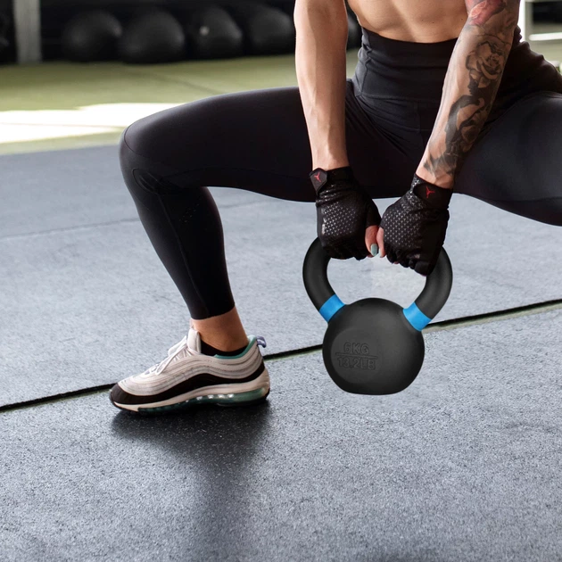 Гиря Gymtek G-42587 чавунна 6 кг Чорна (5905884425879) - Фото 7 Гиря Gymtek G-42587 чавунна 6 кг Чорна (5905884425879) - зображення 7