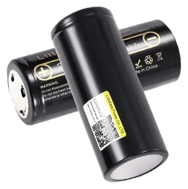 Акумулятор Liitokala Lii-50A-JT 5000 mAh 20A 26650 Li-ion (FNR_Lii-50A-JT) - изображение 4